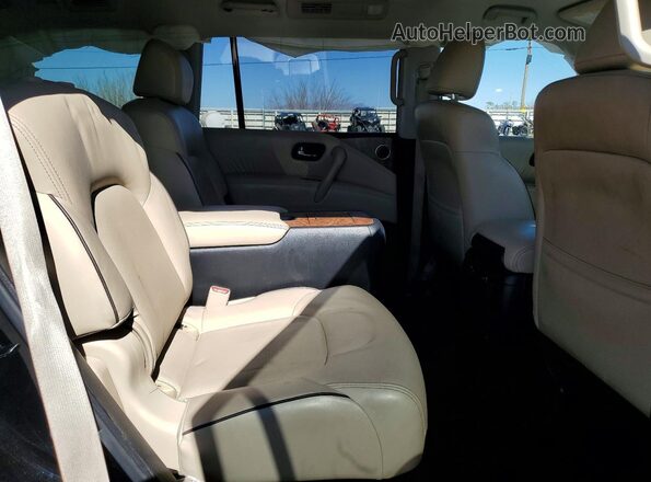 JN8AY2BA7M9370768 2021 NISSAN ARMADA Черный Вид задней части салона