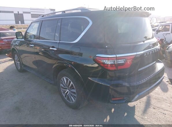 JN8AY2BA7N9391508 2022 NISSAN ARMADA Black Задня ліва чверть