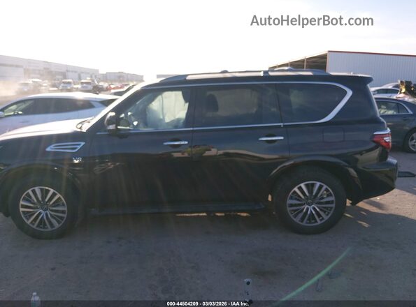 JN8AY2BA7N9391508 2022 NISSAN ARMADA Black Панорамний вид салону 360°