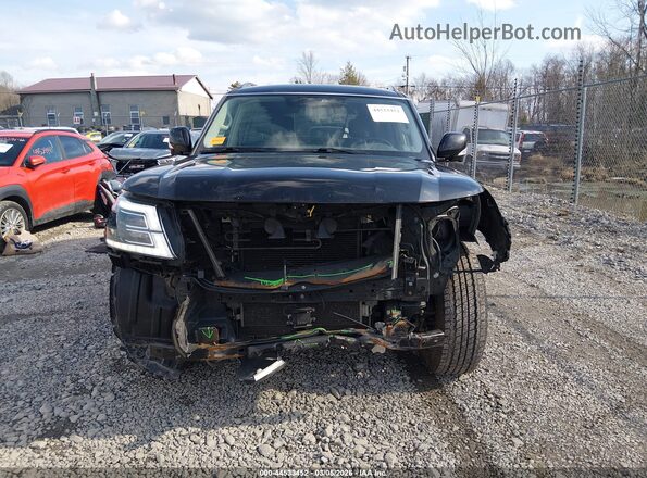 JN8AY2BB3M9792822 2021 NISSAN ARMADA Черный Вид задней части салона