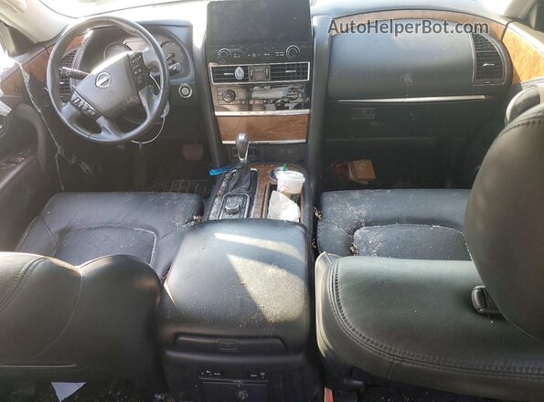 JN8AY2BB4P9832832 2023 NISSAN ARMADA Черный Вид панели приборов