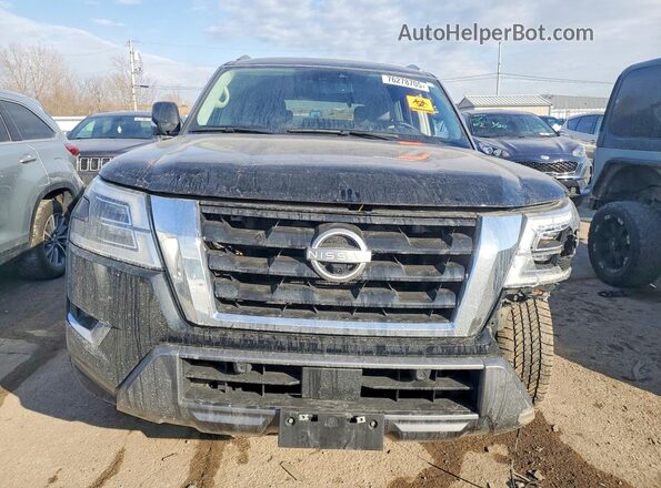 JN8AY2BB4P9832832 2023 NISSAN ARMADA Черный Вид спереди