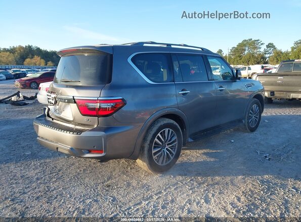 JN8AY2BC3N9162468 2022 NISSAN ARMADA Gray Задня права чверть