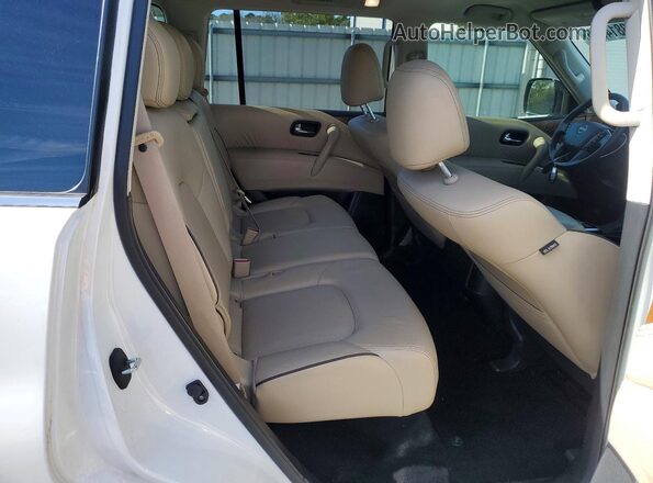 JN8AY2BC4P9183526 2023 NISSAN ARMADA White უკანა სალონის ხედი