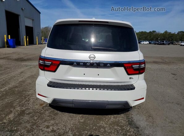 JN8AY2BC4P9183526 2023 NISSAN ARMADA White უკანა ხედი