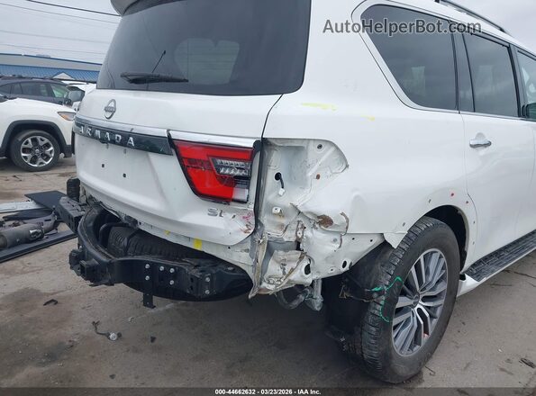 JN8AY2BD8P9695217 2023 NISSAN ARMADA White Widok z przodu