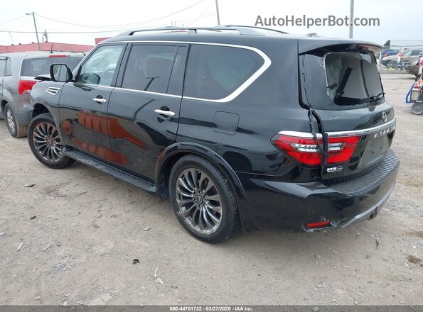 JN8AY2CC7P9183485 2023 NISSAN ARMADA Black Trasero izquierdo