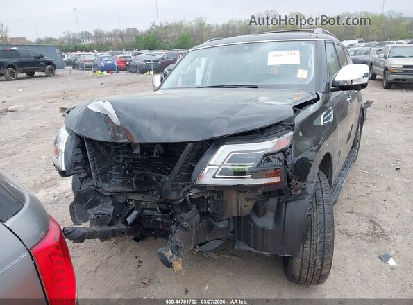 JN8AY2CC7P9183485 2023 NISSAN ARMADA Black Vista interior trasera