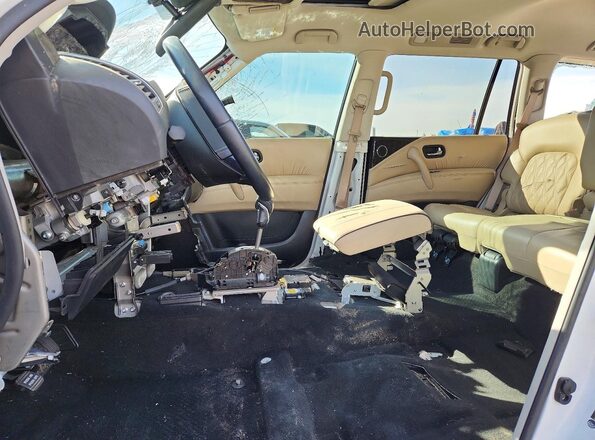 JN8AY2CCXP9181035 2023 NISSAN ARMADA White Front interior view