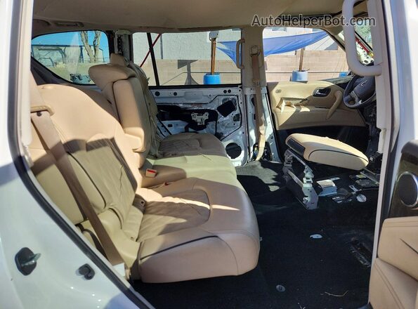 JN8AY2CCXP9181035 2023 NISSAN ARMADA White Rear seats view