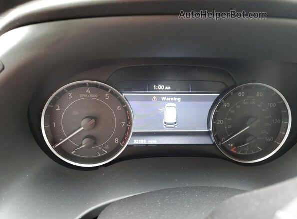 JN8AY2CD3R9707551 2024 NISSAN ARMADA White Вид щитка приладів