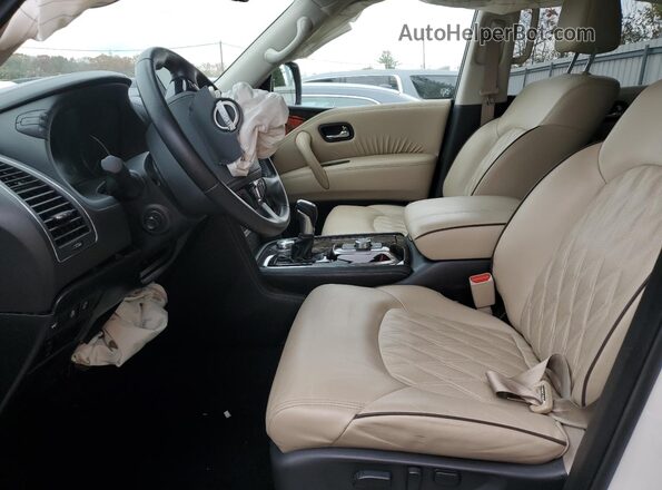 JN8AY2CD3R9707551 2024 NISSAN ARMADA White Вид салону спереду