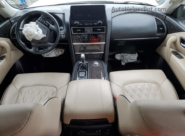JN8AY2CD3R9707551 2024 NISSAN ARMADA White Вид панелі приладів