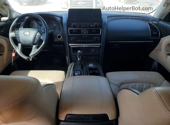 JN8AY2DA1P9404656 2023 NISSAN ARMADA Black Вид панелі приладів