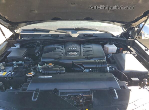 JN8AY2DA1P9404656 2023 NISSAN ARMADA Black Вид підкапотного простору