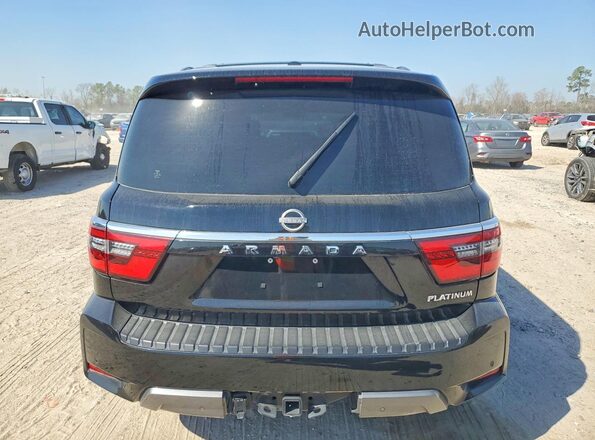 JN8AY2DA1P9404656 2023 NISSAN ARMADA Black Вид ззаду