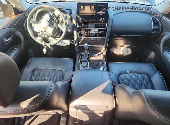 JN8AY2DA7N9390713 2022 NISSAN ARMADA Black Vista del salpicadero