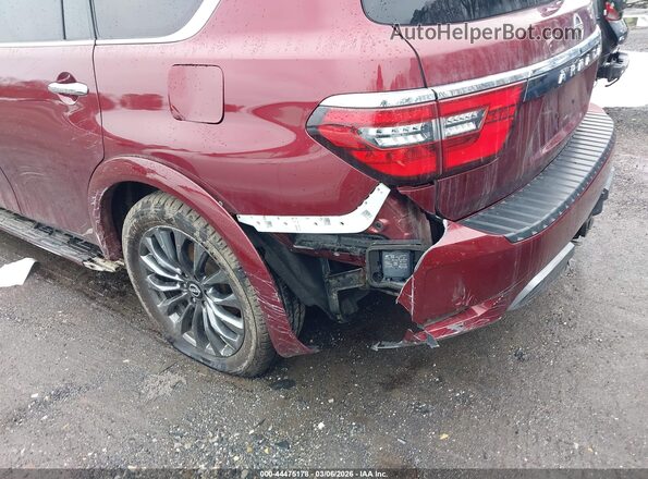 JN8AY2DB5N9813166 2022 NISSAN ARMADA Красный Вид спереди