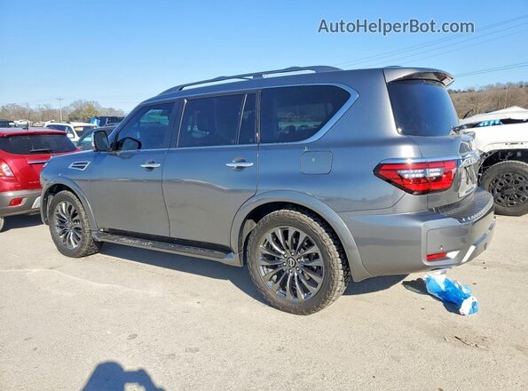 JN8AY2DB5P9835140 2023 NISSAN ARMADA Gray Trasero izquierdo