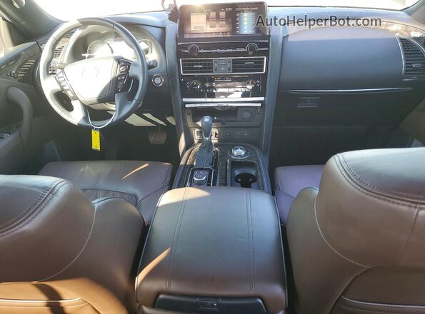 JN8AY2DB5P9835140 2023 NISSAN ARMADA Gray Vista del salpicadero