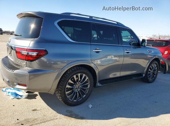 JN8AY2DB5P9835140 2023 NISSAN ARMADA Gray Trasero derecho