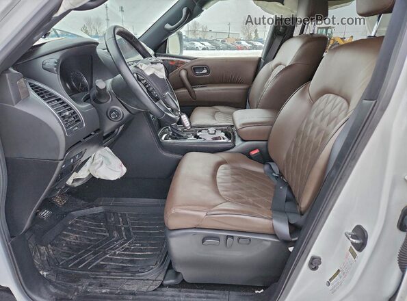 JN8AY2DB7P9834040 2023 NISSAN ARMADA White Front interior view