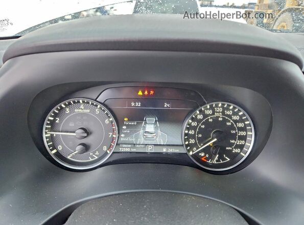 JN8AY2DB7P9834040 2023 NISSAN ARMADA White Instrument cluster view