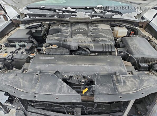 JN8AY2DB7P9834040 2023 NISSAN ARMADA White Engine compartment view