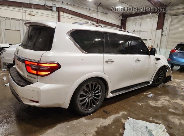 JN8AY2DB9N9812344 2022 NISSAN ARMADA White უკანა მარჯვენა