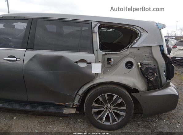 JN8AY2ND9K9088599 2019 NISSAN ARMADA Серебряный Вид спереди