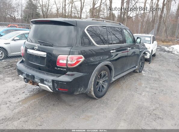 JN8AY2NEXH9704120 2017 NISSAN ARMADA Black Tył prawy