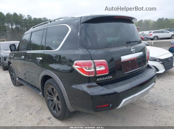 JN8AY2NF0H9304771 2017 NISSAN ARMADA Black უკანა მარცხენა