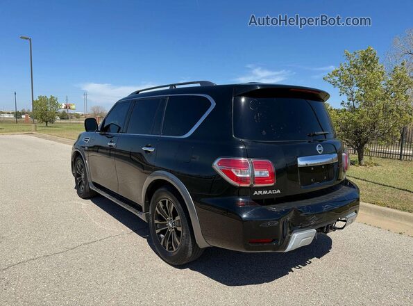 JN8AY2NF3H9300908 2017 NISSAN ARMADA Black უკანა მარჯვენა