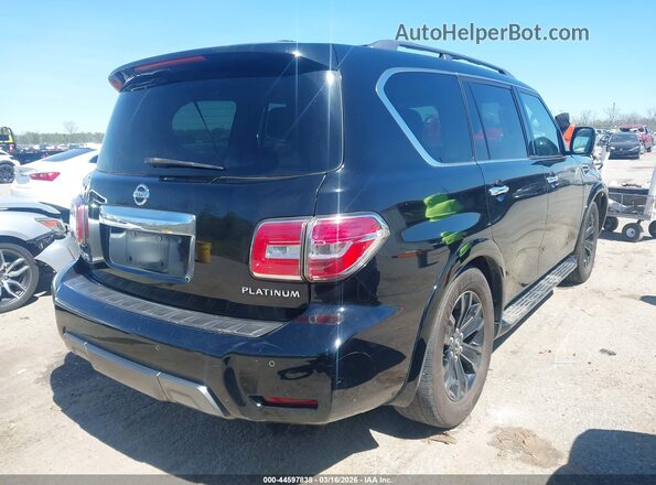 JN8AY2NF7K9350265 2019 NISSAN ARMADA Черный Задняя правая четверть