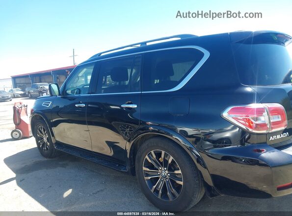 JN8AY2NF7K9350265 2019 NISSAN ARMADA Черный Панорамный вид салона 360°