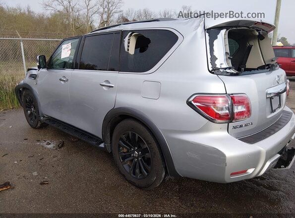 JN8AY2NF8J9331397 2018 NISSAN ARMADA Silver Tył lewy