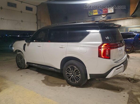 JN8AY3EB2S9101133 2025 NISSAN ARMADA White Հետևի ձախ