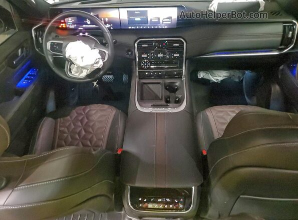 JN8AY3EB2S9101133 2025 NISSAN ARMADA White Առջևի վահանակի տեսք