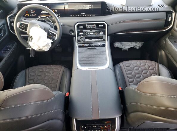 JN8AY3EB2S9101133 2025 NISSAN ARMADA White Vista del salpicadero