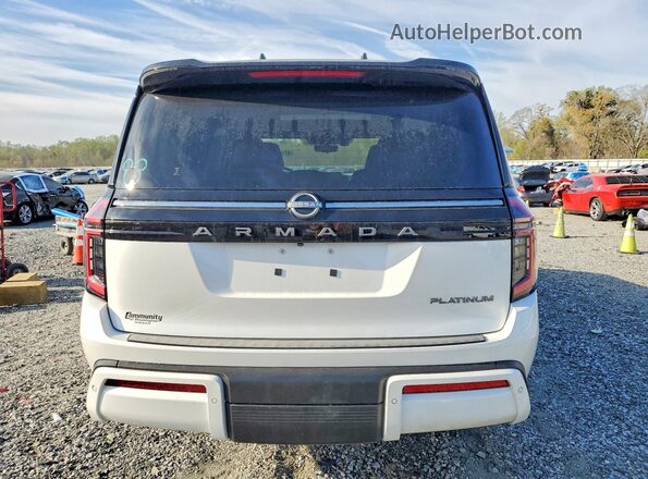 JN8AY3EB2S9101133 2025 NISSAN ARMADA White Vista trasera