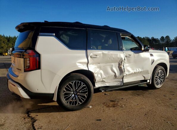 JN8AY3ED8S9301256 2025 NISSAN ARMADA White Tył prawy