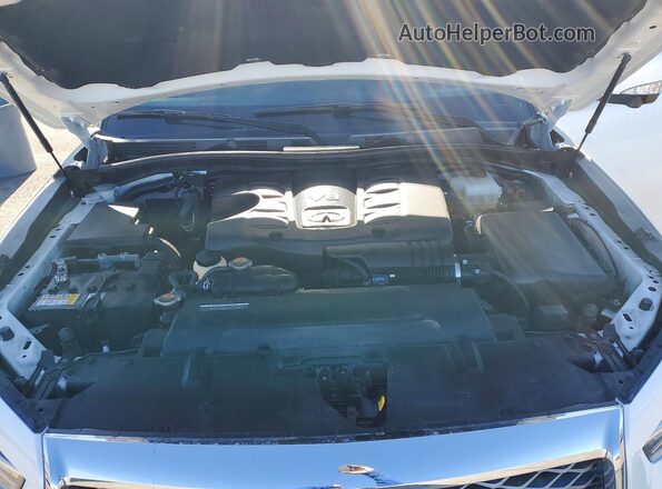 JN8AZ2AC6P9490114 2023 INFINITI QX80 White Շարժիչի բաժամունքի տեսք