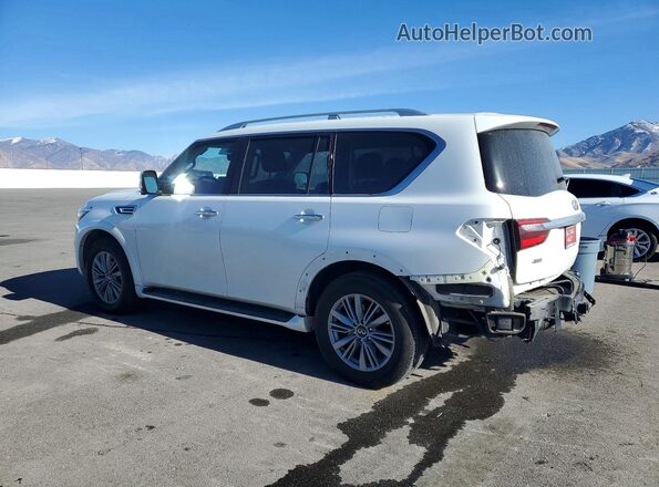 JN8AZ2AC6P9490114 2023 INFINITI QX80 White Հետևի ձախ