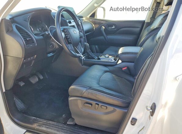 JN8AZ2AC6P9490114 2023 INFINITI QX80 White Սալոնի դիմացի տեսք