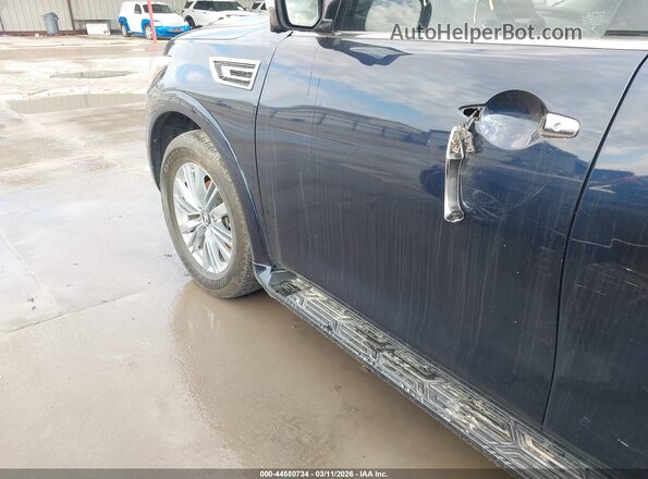 JN8AZ2AD8P9875151 2023 INFINITI QX80 Blue წინა ხედი