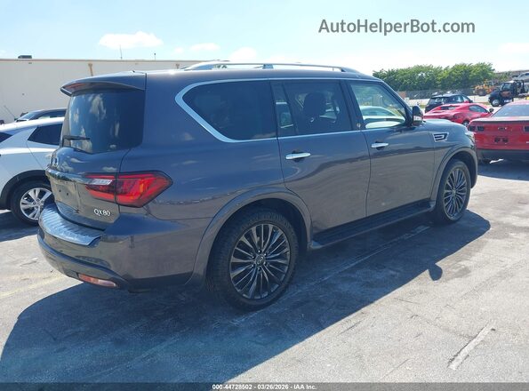 JN8AZ2AE1P9305677 2023 INFINITI QX80 Gray Rear right