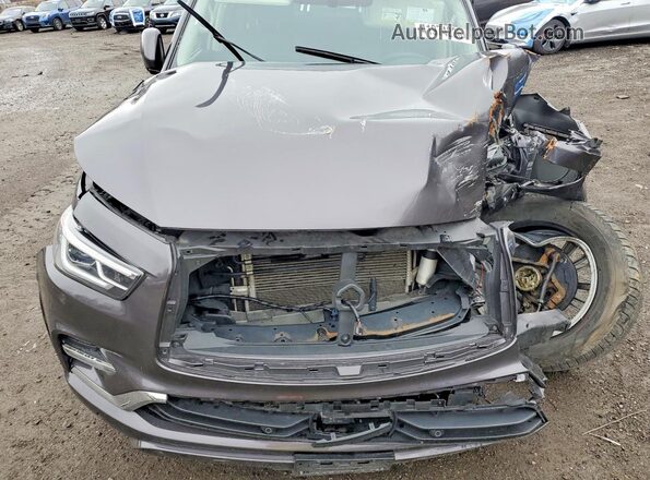 JN8AZ2AE2R9327710 2024 INFINITI QX80 Gray Widok komory silnika
