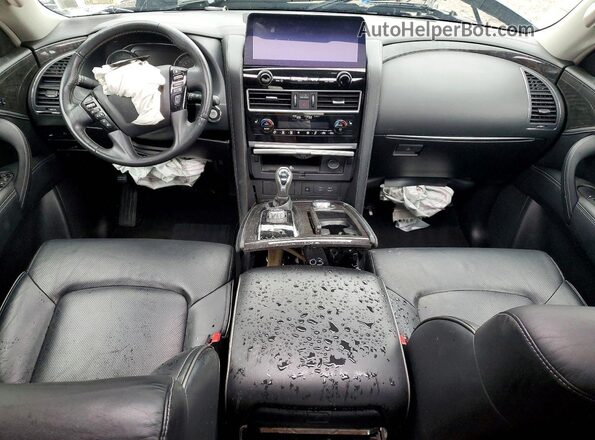JN8AZ2AE2R9327710 2024 INFINITI QX80 Gray Widok zestawu wskaźników