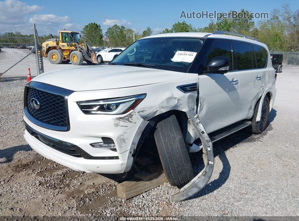 JN8AZ2AE4P9305687 2023 INFINITI QX80 White Przód lewy
