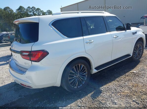JN8AZ2AE4P9305687 2023 INFINITI QX80 White Tył prawy